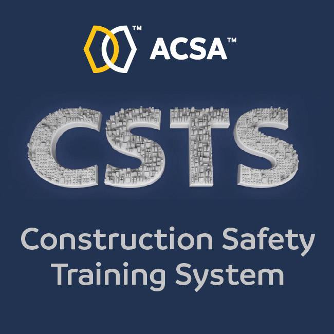 Construction Safety Training System (CSTS 2020) - Fundamentals