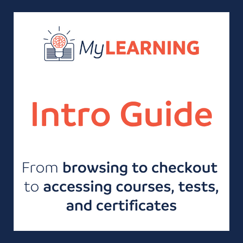 MyLearning Intro Guide